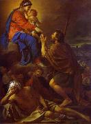 Jacques-Louis David Saint Roch Interceding with the Virgin for the Plague Stricken oil painting on canvas
